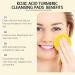 Turmeric Kojic Acid Cleansing Pads Turmeric Kojic Acid Pads Turmeric Face Exfoliating Pads Skin Tone Balance Acne Scars Unclog Pores Helps Balance Skin Oil and Water - Buy Online on GoSupps.com
