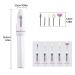 5-in-1 Electric Nail Drill Set for Salon-Quality Manicures - Portable Nail Buffer and Grinder Kit for Fingernails and Toes - Natural Nail Polisher and Burnishing Machine in Off White - Buy Online on GoSupps.com