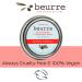 Beurre Shea Butter Eczema Balm - Hydrating Vegan Skin Care for Eczema, Psoriasis, and Dry Skin - 2oz - Buy Online on GoSupps.com