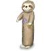 Warmies 3D Sloth Brown Medium Hot Water Bottle | SBOT-SLO-2 - Buy Online on GoSupps.com