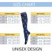 Leostep Compression Stockings for Women & Men - 20-30 mmHg Support Socks (7 Pairs) Ideal for Pregnancy Nurses Travel & Running - L-XL Underwater World - Buy Online on GoSupps.com