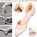 4 Pairs Heel Cushions - Ultimate Protection & Comfort for Shoes | Self Heel Inserts & Sponge Heel Pads - Buy Online on GoSupps.com