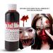 QKISS Professional Artificial Blood Gel - 100ml Zombie Makeup & Halloween Tools for Kids with Sequins & Scar Wax - Buy Online on GoSupps.com