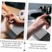 Healvian Nail Art Silicone Hand Pillow Manicure Arm Pillow Arm Rest Manicure Tools Cuddle Pillow for Women Desk Arm Support Nail Art Mat Holder Hand Rest Cushion Hand Cushion Abc Compound 22.2x7cm Black - Buy Online on GoSupps.com