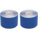 Athletic Kinesiology Tape Cuttable Breathable Sport Recovery Tape 5cm Width for Fitness (Dark Blue) - Buy Online on GoSupps.com