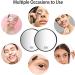 Funtopia 20X/10X Magnifying Mirror and Tweezers Kit with Compact Design - Perfect for Makeup, Eyebrow Tweezing, and Blemish Removal - Includes 2 Suction Cups - Travel-Friendly (3.5 Inch Black) - Buy Online on GoSupps.com