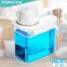 1100ml Airtight Detergent Dispenser with Measuring Cup - Transparent Powder Washing Container - Buy Online on GoSupps.com