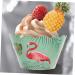 Alipis 24pcs Hawaii Cupcake Wrappers Hawaii Cupcake Toppers Hawaiian Cake Picks Birthday Cupcake Toppers Hawaiian Decor Hawaii Cake Pick Tropical Wedding Decor Leaves Paper Tray - Buy Online on GoSupps.com