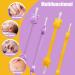 Safe & Easy Infant Booger Picker - Remove Baby Nasal Boogers & Ear Wax for Newborns & Toddlers - Orange & Purple Design - Buy Online on GoSupps.com