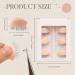 IETONE 18 Pcs Fake Eyelashes Extension Practice Kit - Beginner False Lash Tools - 3D Eye Lash Graft Extension Silicone - Portable Makeup Accessories - Buy Online on GoSupps.com