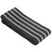 Sports Elbow Brace Compression Bandage - Elastic Support Sleeve for Injury Recovery | Ideal for Athletes - Black & Gray Stripes - Buy Online on GoSupps.com