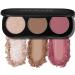 FOCALLURE Blush and Highlighter Palette 3 in 1 Contour Palette Cruelty-Free Matte Bronzer Powder Shimmer Illuminator Highlighters for a Glowing Look #10