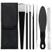 DMNQ 6 Piece Foot Care Set Professional and 1 Four-Sided Nail File Nail Lifter Pedicure Set Foot Care Set Professional Foot File Callus Remover Foot Shaver Foot File