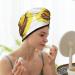 Super Absorbent Bird's Nest Golden Chicken Hair Cap for Quick Drying | Soft Elastic Wrap for Long Thick Hair Ideal for Women & Girls - Buy Online on GoSupps.com