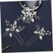 FRCOLOR 2 Sets Bridal Wedding Comb Leaf Hair Comb Decorative Hair Combs Hair Clips Hair Pin Bridal Hair Fork Hair Comb for Women Beautiful Hair Accessories Hair High Headpiece - Buy Online on GoSupps.com