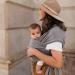 Boba Wrap Baby Carrier - Stretchy Sling for Newborns up to 35 lbs (Grey) - Buy Online on GoSupps.com
