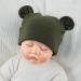 XIAOHAWANG Newborn Hospital Hat Preemie Boys Girls Beanie with Bear Ears | Infant Baby Hats 0-6 Months - Color-D - Buy Online on GoSupps.com