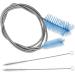 Baluue 15 Pcs Hose Cleaning Brush Dryer Vent Cleaning Brush Dish Washing Machine Cleaner Crevice Cleaning Tool Pipe Cleaner Brush Beer Line Cleaner Flex Hose Stainless Steel Hair Remover Bluex5pcs 20X5CMx5pcs - Buy Online on GoSupps.com