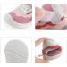 LACOFIA Baby Girls Pink Sneaker First Walkers | Toddler Shoes with Anti-Slip Rubber Sole - Buy Online on GoSupps.com