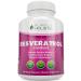 Resveratrol - 1450mg Potent Antioxidants Supplement with Japanese Knotweed, Vitamin C and Polyphenol Complex - Promotes Anti Aging, Immune System & Heart Health - 180 Vegan Capsules, 90 Servings