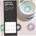 Buy Homsfou 4-Pack Contact Lens Containers & Travel Case - Glossy Makeup Mirror & Solution Holder - Perfect for Travel - Buy Online on GoSupps.com