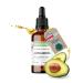 wesentlich. Essentially. Organic avocado oil 50 ml with dropper | Rich care for dry skin and brittle hair | Cold-pressed & pure | For face and body