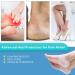 Buy Heel Protectors & Plantar Fasciitis Relief Gel Cups Cushions for Blisters Cracked Feet & Spurs Soft Support for Men & Women - Buy Online on GoSupps.com
