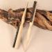 Of Tail And Bristles Natural Bamboo Small Hair Brush For Styling Hair Brush Fine Hair Tail Combs Curler for Detangling Defining and Separating - Buy Online on GoSupps.com