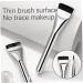 Flat Makeup Brush Flat Foundation Brush 5.4'' Flat Makeup Brush Thin Blade Liquid Foundation Brush Soft Bristles Contour Brush Concealer Brush For Streak-Free Coverage Natural Finish - Buy Online on GoSupps.com