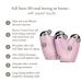 Geske SmartAppGuided Microcurrent Face-Lifter | 6-in-1 Anti-Aging Device for Facial Lifting & Jawline Training | Pink Double Chin Remover - Buy Online on GoSupps.com