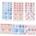 FRCOLOR 30 Sheets toenail Stickers Nail Art Patches u as postizas decoradas Nail Stickers Full Nail Wraps Plastic Fake Nails Summer Stickers Nail Gel Toenails Sticker Child Applique Oval Assorted Colorx5pcs 10X5.5X0.1CMx5pcs - Buy Online on GoSupps.com