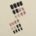 Shop Halloween Press on Nails - Square Short Spiders Web Designs | Matte Acrylic False Nails for Women & Girls - Perfect for Halloween 2023 - Buy Online on GoSupps.com