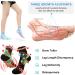 ACNASE 3/5PCS Far Infrared Schorl Titanium Ion Heightening Booster Socks for Women Men - Large E - Buy Online on GoSupps.com