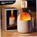 1PC Portable Volcano Humidifier - 300ml Aromatherapy Diffuser with Flame Light & 2 Modes for Home & Office - Buy Online on GoSupps.com