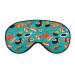 Japanese Sushi Sleep Mask for Women Adjustable Sleeping Eye Shades Cover with Elastic Strap