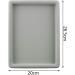 Tegg Bead Design Board 26.5x20x2cm - Gray Flocked Jewelry Organizer Tray for DIY Necklace Bracelet Making - Craft Design Board for Jewelry Makers - Buy Online on GoSupps.com