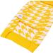 CuteBone Turtleneck Dog Sweater - Small/Medium Yellow Houndstooth Pet Winter Clothes - Buy Online on GoSupps.com