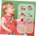 FRCOLOR Baby Christmas children's hair clips Christmas Barrettes xmas party Santa Hairpins tiaras for s kids decor Headdress flash artificial leather headband baby Kids - Buy Online on GoSupps.com