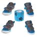 CoolTy 4 pieces of dog shoes dog boots for snowy winter days hot summer plasters waterproof in rainy weather outdoor walks (1# l * w: 3.5 * 2.7cm)