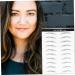  SOESFOUFU 2 Pairs Eyebrow Stencils Authentic Like Hair Sticker Eyebrow Simulation Eyebrow Tattoo Glue On Forehead 4d Simple Lazy - Buy Online on GoSupps.com