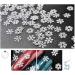 Jeenuuder Nails Decorations 1Box Snowflake Shaped Dazzling Nail Sticker Nails Art Decoration - Buy Online on GoSupps.com