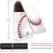 Travel Lipstick Organizer Case - Portable Makeup Bag with Mirror | Baseball Texture Print - E593i5fgze - Buy Online on GoSupps.com
