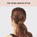 Kitsch Mini Bobby Pins - Hair Pins for Women, Blonde - 45 pcs Pack for Styling and Sectioning - Buy Online on GoSupps.com