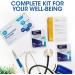 Contour Next Blood Glucose Test Strips 50pcs No Coding Blood Sugar Test Strips Safe AQ for Self-Testing with Contour Next GEN 100pcs Twist Lans and 100 Pads Sterile Alcohol Prep Wipes Kit - Buy Online on GoSupps.com