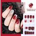 90-Piece Set of Short Full Cover Removable Fake Nail Art Tips - Press On Extension Nails Kit - Buy Online on GoSupps.com