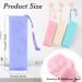 8 Pieces Soap Bubble Mesh Pouch - Exfoliating Soap Saver Bags for Facial & Body Care - Drawstring Foaming Nets - Multicolor - Buy Online on GoSupps.com