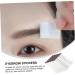 Beavorty 24 Pcs Eyebrow Stickers Waterproof Stickers False Eyebrows Stickers Imitation Eyebrow Sticker Miss - Buy Online on GoSupps.com