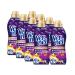 Venel aromatherapy Fantastic Lotus flower fabric softener 8x 37 WL (296 washloads) long -lasting laundry scent with essential oils for 24/7 fresh recyclable bottle 814 ml (8 Pack)