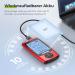 Buy Auvon TENS Device with EVA Bag | Rechargeable Pain Relief Stimulator | 24 Training Programs & 12 Premium Electrodes - Buy Online on GoSupps.com