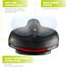 Roguoo Most Comfortable Bike Seat | Dual Shock Absorbing Memory Foam | Waterproof & Reflective Tape | Black - Buy Online on GoSupps.com